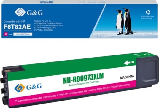 G&G-Blekk G&G-Kompatibelt Blekk / Blekk Med F6t82ae Magenta 7000S Nh-R00973xlm For Hp Pagewide Pro 452 Pro 477 G&G-Blekk G&G-Kompatibelt Blekk / Blekk Med F6t82ae Magenta 7000S Nh-R00973xlm For Hp Pagewide Pro 452 Pro 477