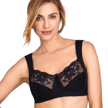 Miss Mary Lovely Lace Soft Bra BH Svart E 115 Dame Miss Mary Lovely Lace Soft Bra BH Svart E 115 Dame