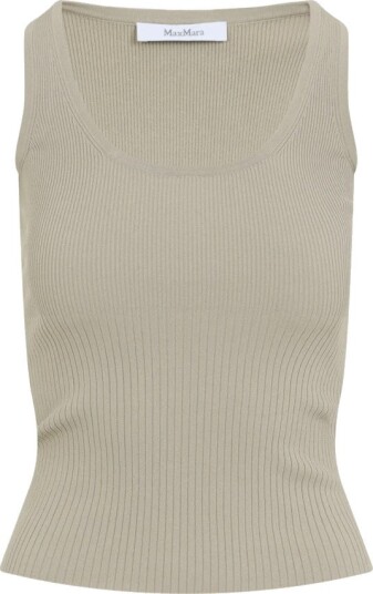 Max Mara Dame Topper Grå S, Max Mara Dame Topper Grå S,