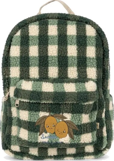 Konges Sløjd Teddyryggsekk Jody Green Check
