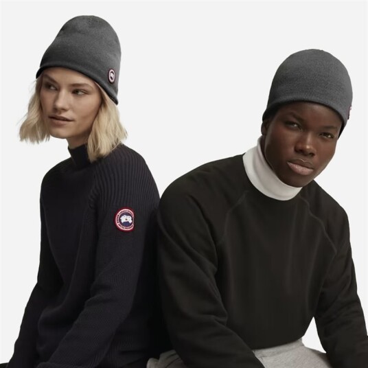 Canada Goose Standard Toque Iron Grey- Canada Goose Standard Toque Iron Grey-