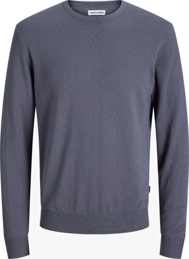 Jack and Jones Emil Knit Crew Neck Grå S