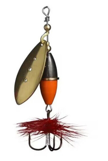 Myran Wipp Spinnare 3g Guld/Orange/Svart