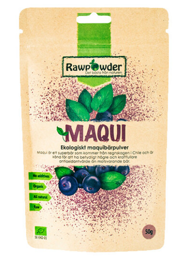 Økologisk Maquibärpulver, 50 g