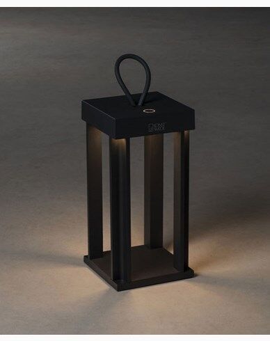 Konstsmide Cannes lanterne svart USB dimbar 42cm 2700 / 3000K. 1710051-01-0 1710056-02-0