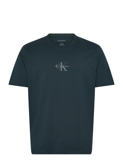 Calvin Klein Jeans Ss 30S Micro Monologo Graphic Te Navy XXL