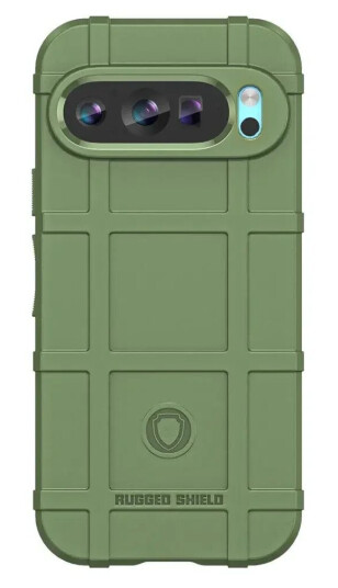 EIDERWOOD Google Pixel 9 Pro Rugged Shield Håndverker Deksel - Grønn