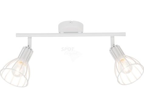 Spot Light Taklampe Megan Lampe 2X60w E14 Hvit (2743202)