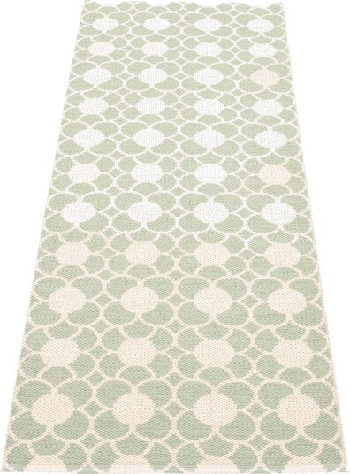 Pappelina Anya teppe 200 x 70 cm misty mint/vanilla Pappelina Anya teppe 200 x 70 cm misty mint/vanilla