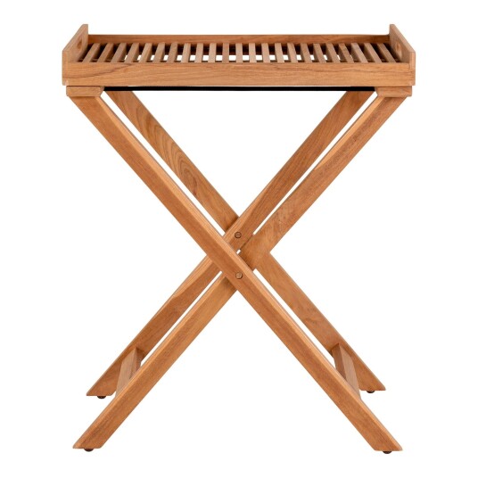 Ronda bakkebord 60x40x70 cm teak.