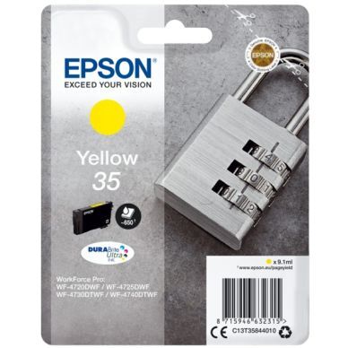 Epson Epson 35 Blekkpatron gul T3584