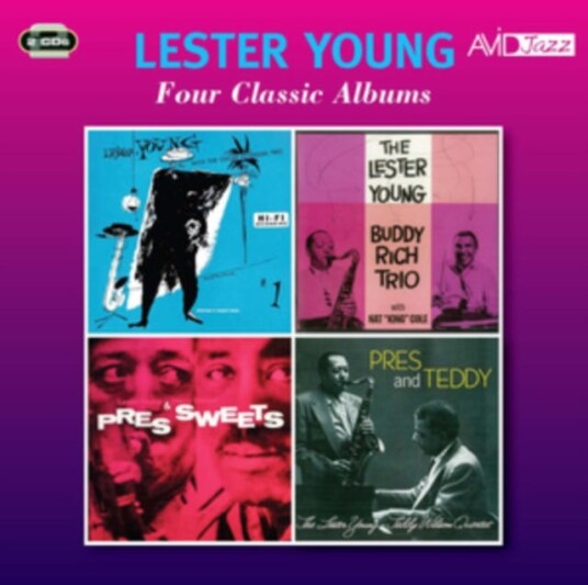Lester Young Four Classic Albums CD Lester Young Four Classic Albums CD