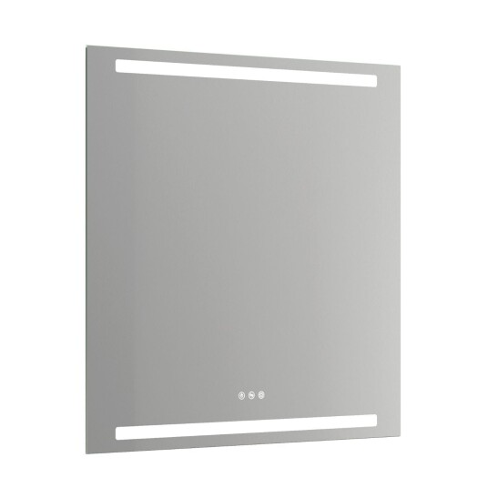 Dansani Level Speil med LED-lys 80x3,1x80 cm