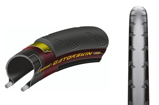 Continental GatorSkin 25-622 landeveissykkeldekk, sammenleggbart Continental GatorSkin 25-622 landeveissykkeldekk, sammenleggbart