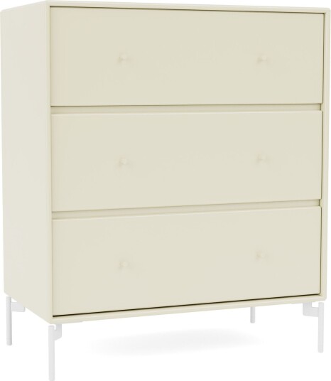 Montana Carry Dresser Vanilla / Snow Legs Kommoder Peter J. Lassen Hvit Tre