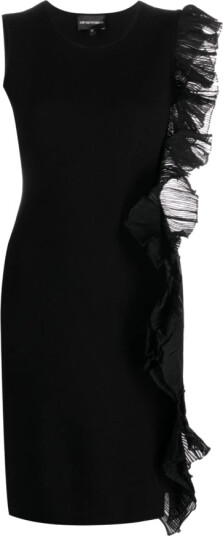 Emporio Armani Dame Kjoler Svart M, Emporio Armani Dame Kjoler Svart M,