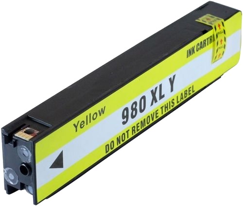 Erstatningsblekk for D8J09A (980) Blekkpatron gul for HP