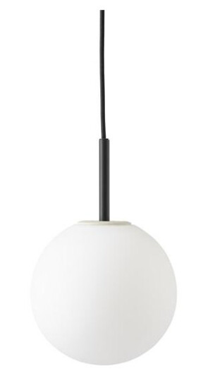 Audo TR Taklampe Sort Matt Opal Glass