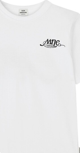 Mads Nørgaard Dry Single Theo Tee White 176