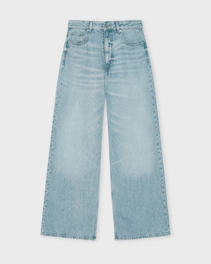 Ganni Dame Jeans Blå W28,