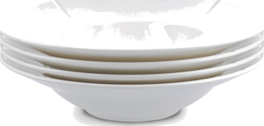 Rosendahl Grand Cru dyp tallerken Ø 25 cm 4-pakning Hvit Rosendahl Grand Cru dyp tallerken Ø 25 cm 4-pakning Hvit