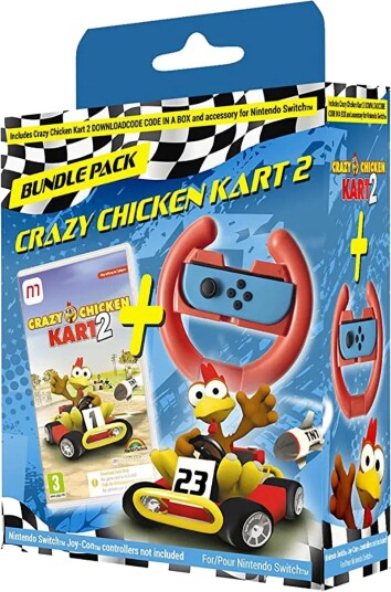 Crazy Chicken Kart 2 Bundle Nintendo Switch Crazy Chicken Kart 2 Bundle Nintendo Switch
