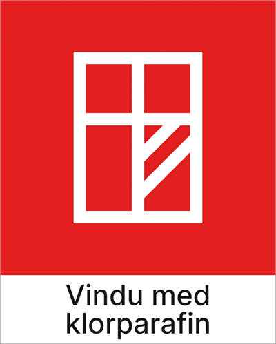 Jo Safety Kildesorteringsskilt Vindu med klorparafin KI1836