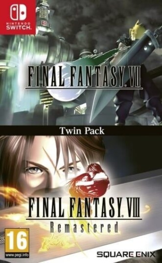 Final Fantasy VII & Final Fantasy VIII Remastered Twin Pack Switch Final Fantasy VII & Final Fantasy VIII Remastered Twin Pack Switch