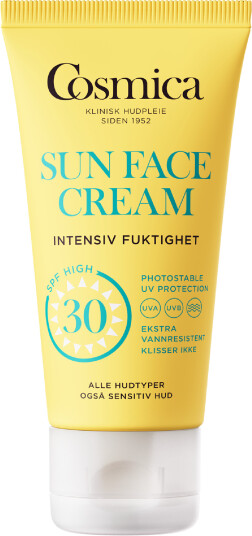 Cosmica Sun solkrem ansikt SPF30 50 ml