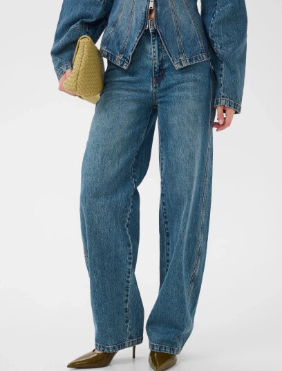 Gestuz Gzmelu Hw Barrel Jeans Blue 32