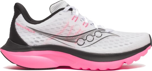 Saucony Women"s Kinvara 16 White/black 39 Saucony Women"s Kinvara 16 White/black 39