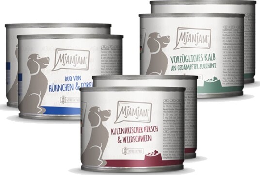 Mjamjam Våtfôr Adult Hund Mix I 3 Sorter 24 X 200 G