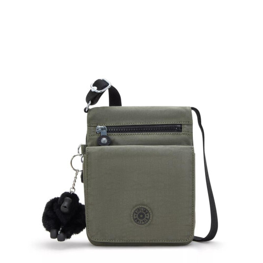 Kipling New Eldorado liten Crossbody veske Green Moss