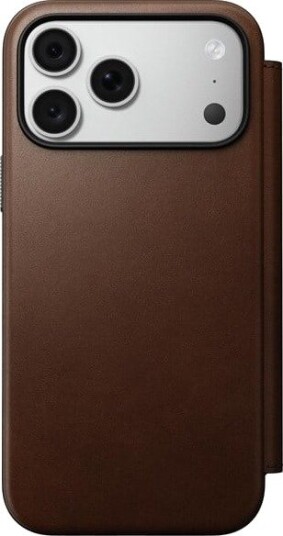 Nomad Modern Leather Folio - brown - iPhone 18 Pro Max/17 Pro Max