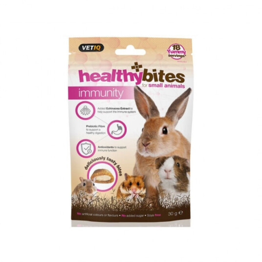 VetIQ Healthy Bites for Smådyr Immunity 30 g