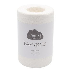 Kremke Soul Wool Papyrus 01 Hvit