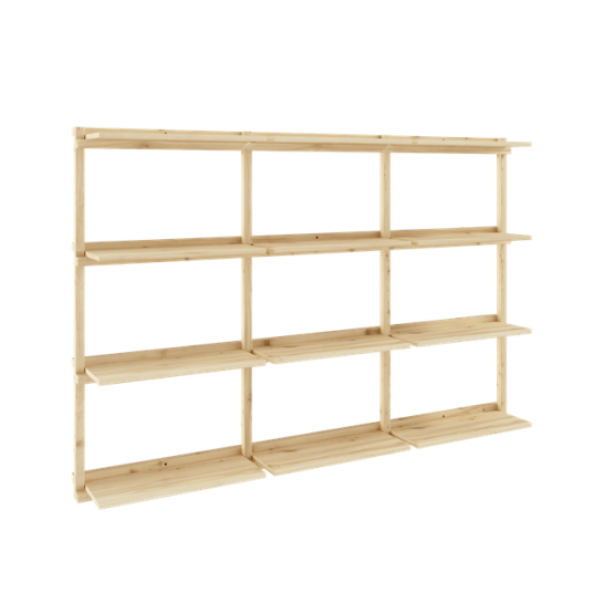 Karup Design Groove Stor Bokhylle Raw Karup Design Groove Stor Bokhylle Raw