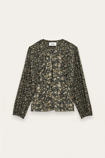 ba&sh Blouse Kross KHAKI GREEN 42 ba&sh Blouse Kross KHAKI GREEN 42