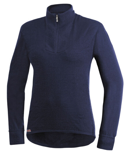 Woolpower ZIP TURTLENECK 200 DARK NAVY Woolpower ZIP TURTLENECK 200 DARK NAVY