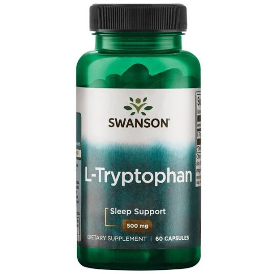Swanson L-Tryptophan - 500 Mg - 60 Kapsler