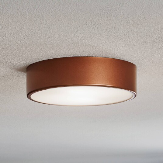 TEMAR LIGHTING Taklampe Cleo 300 Ø 30cm kobber
