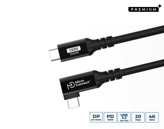 MicroConnect Kabel USB-C Til USB-C Premium 0,15m MicroConnect Kabel USB-C Til USB-C Premium 0,15m