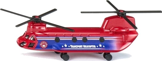 Siku 1689 Helikopter 3 År Metall Blå Rød