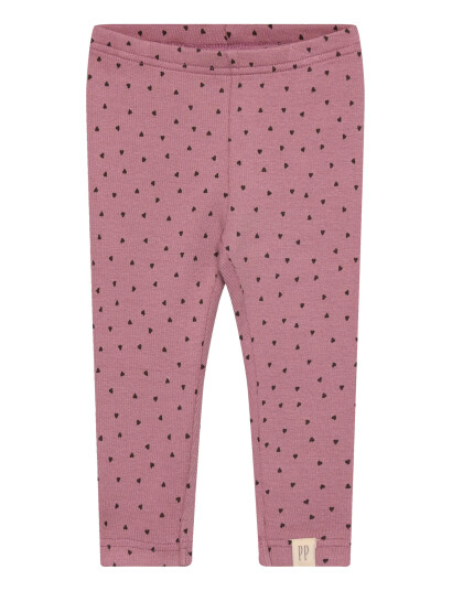 Petit Piao Legging Modal Heart Pink 56