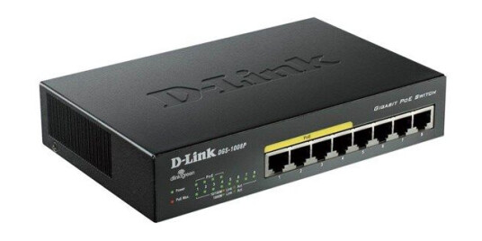 D-Link DGS 1008P Switch (790069344176) D-Link DGS 1008P Switch (790069344176)