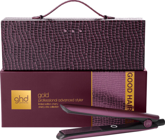 ghd Gold Limited Edition Gift Set Hair Straightener in Cherry Chi ghd Gold Limited Edition Gift Set Hair Straightener in Cherry Chi