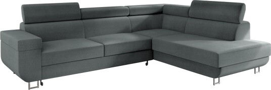 3 seters Hjørnesovesofa Grå