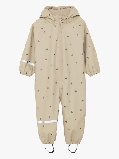 CeLaVi Rainwear Suit Aop Beige 100