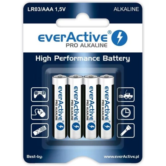 EverActive LR64BLPA 1,5 V (4 enheter)