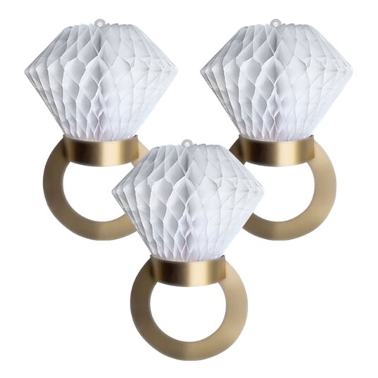 Folat BV Honeycomb Ring - 3-pakning